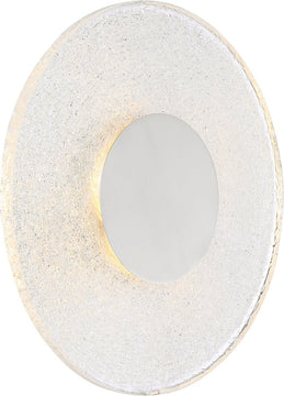 11"W Callisto 1-Light LED Polished Nickel