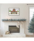 Framed Country Christmas Barn II by Art Nd Canvas Wall Art Print (33  W x 23  H), Sylvie Greywash Frame