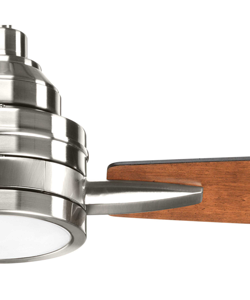 Gaze 60" LED 3-Blade Ceiling Fan Brushed Nickel