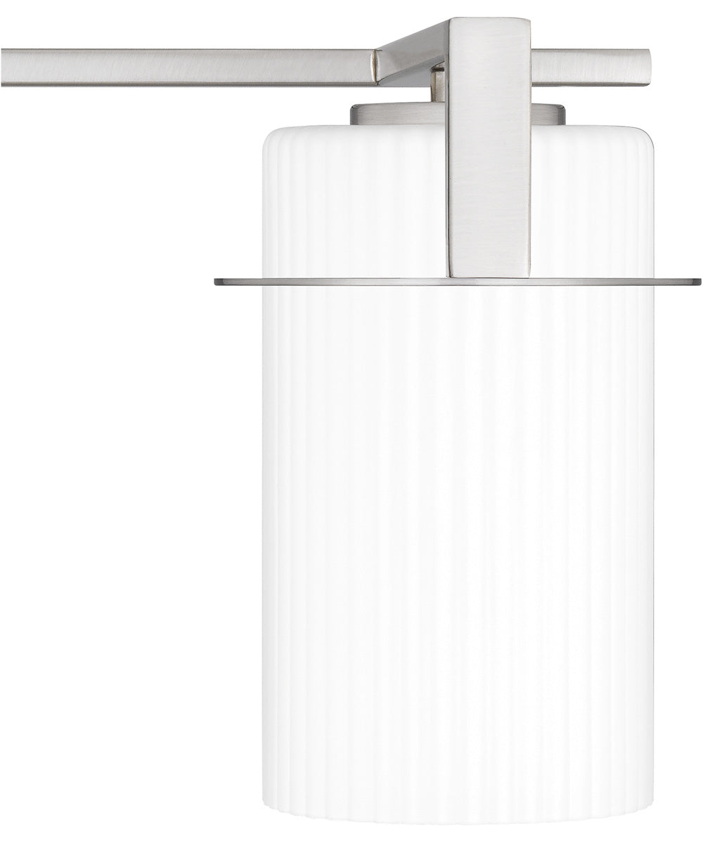 Seymour Large 3-light Bath Light Brushed Nickel