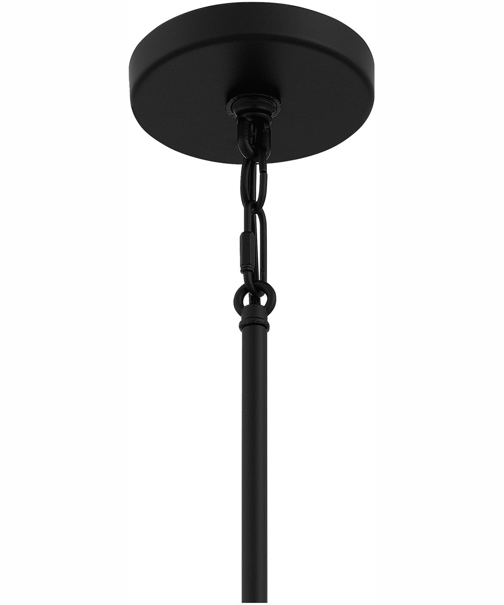 McIntire Large 3-light Pendant Matte Black