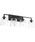 Eldorado 4-light Bath Vanity Light Matte Black