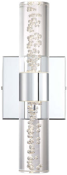 4"W H2O LED Bathroom Light Chrome