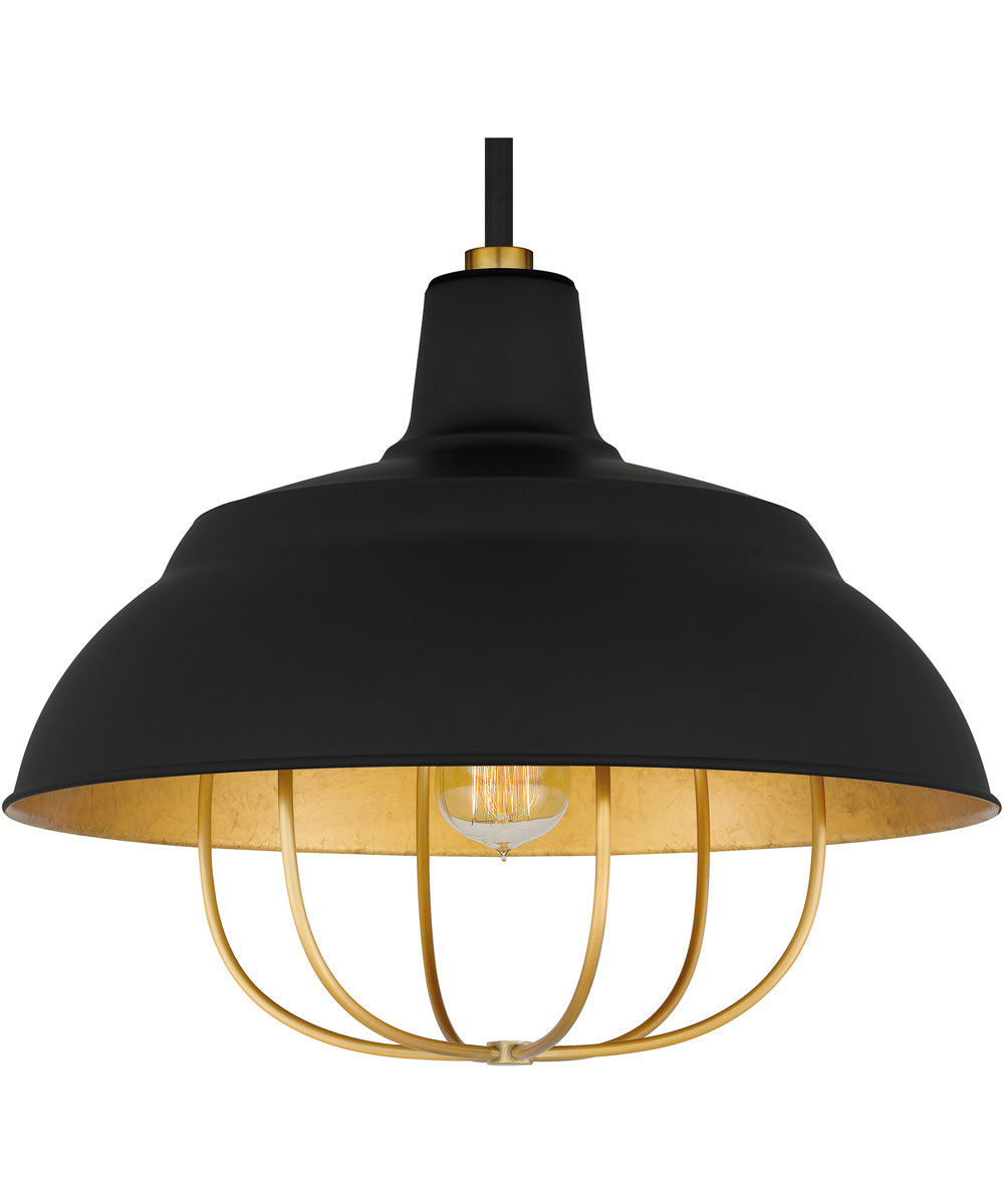 Darmody 1-light Pendant Matte Black