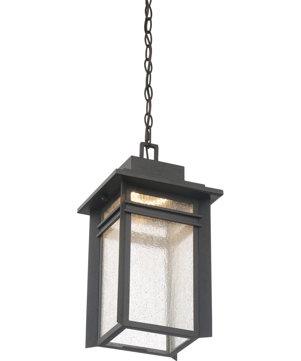 Beacon Large Outdoor Pendant Light Stone Black