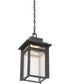 Beacon Large Outdoor Pendant Light Stone Black