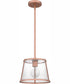 Quoizel Piccolo Pendant 1-light Mini Pendant Matte Rose Gold