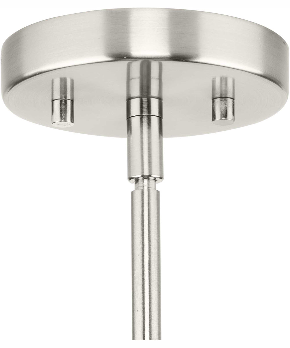 Copeland 1-Light Mid-Century Modern Pendant Brushed Nickel