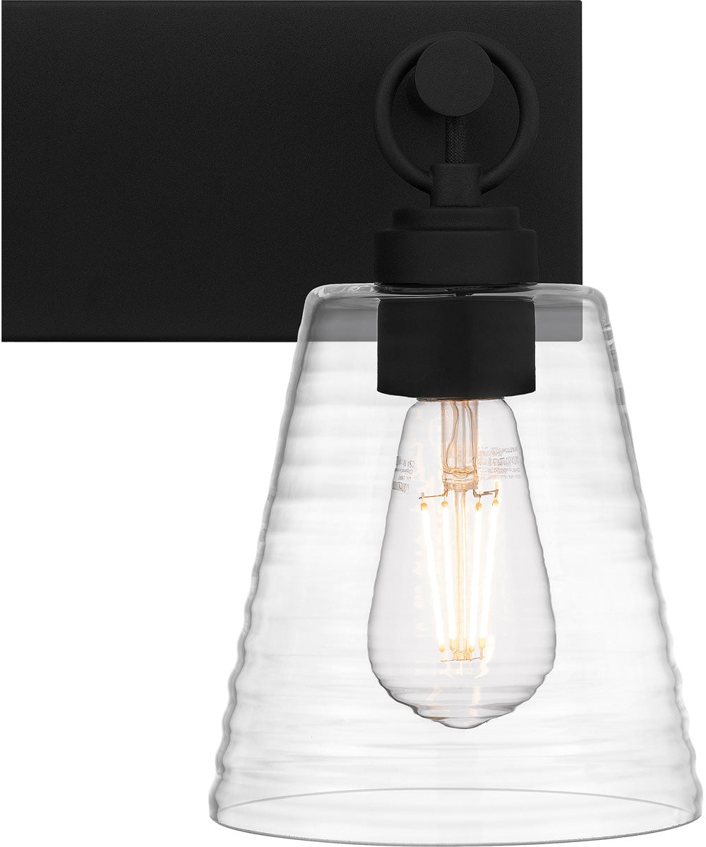 Dacosta Medium 2-light Bath Light Earth Black