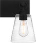 Dacosta Medium 2-light Bath Light Earth Black