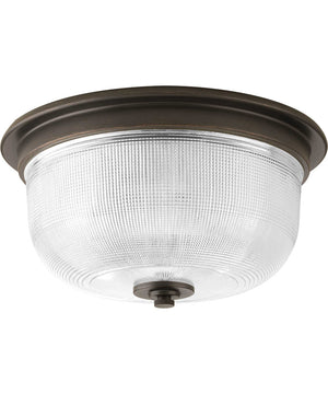 Archie 2-Light 12-3/8" Close-to-Ceiling Venetian Bronze