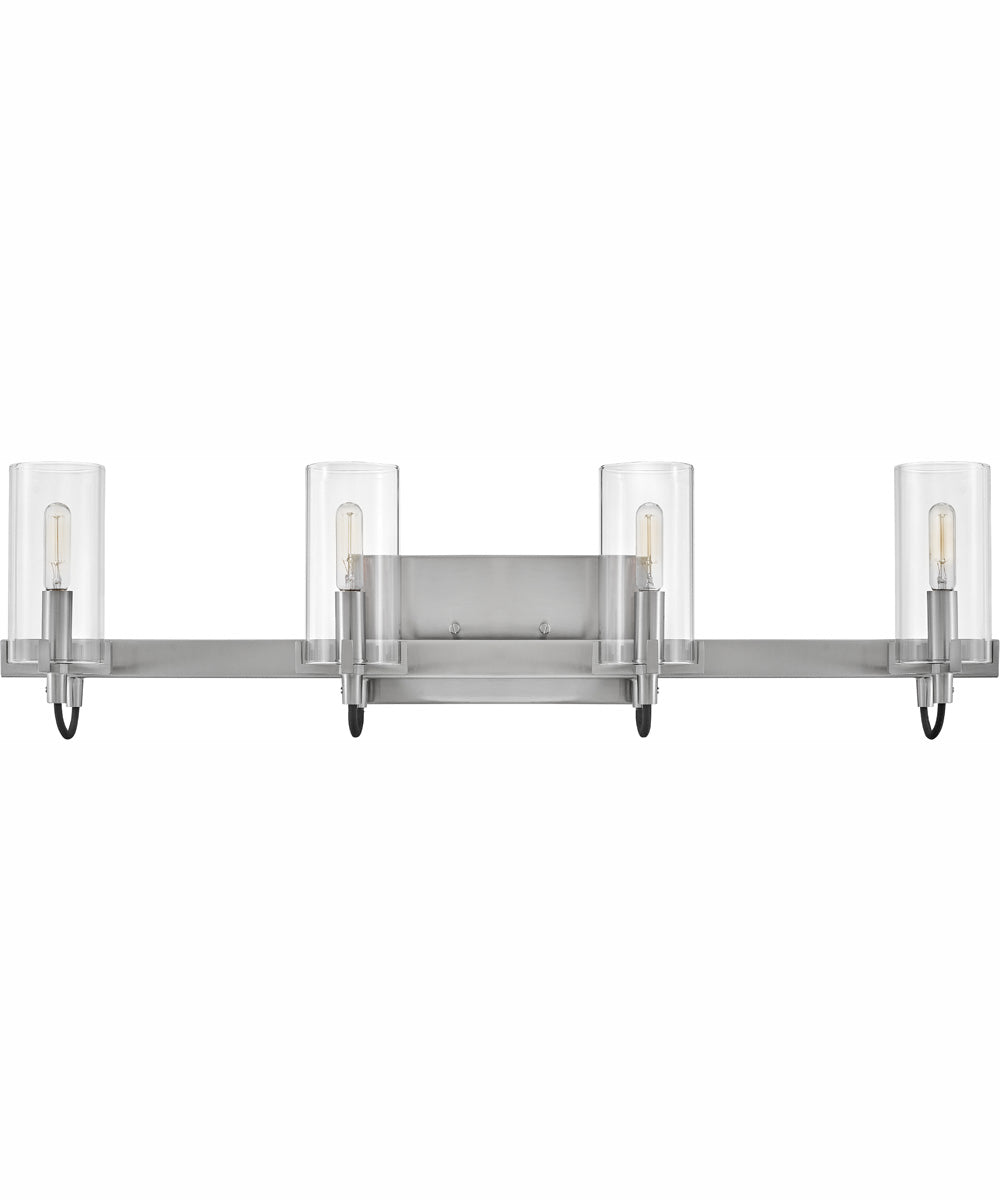 Ryden 4-Light Four Light Vanity in Brushed Nickel