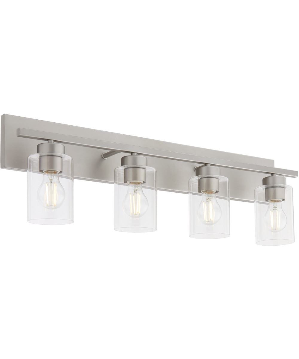 Carter 4-light Bath Vanity Light Satin Nickel