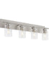 Carter 4-light Bath Vanity Light Satin Nickel