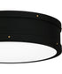 Quoizel Fixture Medium Flush Mount Matte Black
