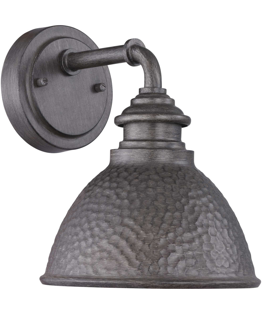 Englewood 1-Light Small Wall Lantern Antique Pewter