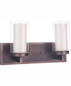 Texture 2-Light Vanity Natural Iron / Vintage Iron