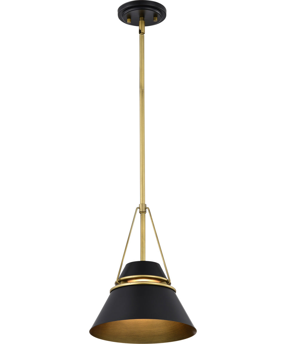 Adina 1-Light Pendant Matte Black