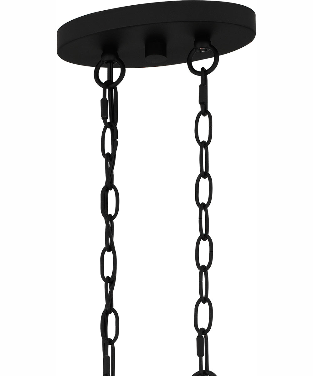 Legare Medium 6-light Island Light Matte Black