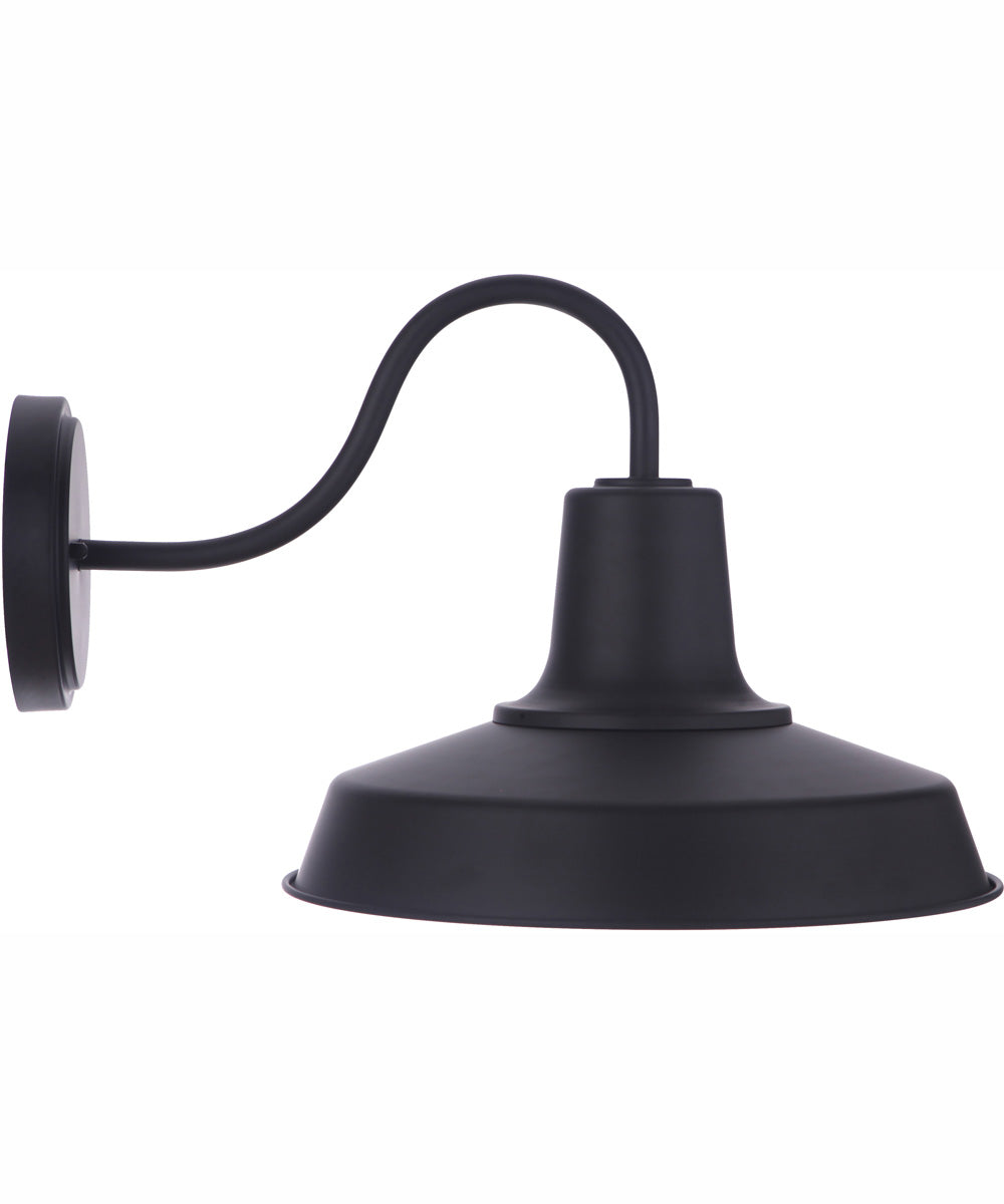 Briscoe 1-Light Outdoor Wall Lantern Midnight