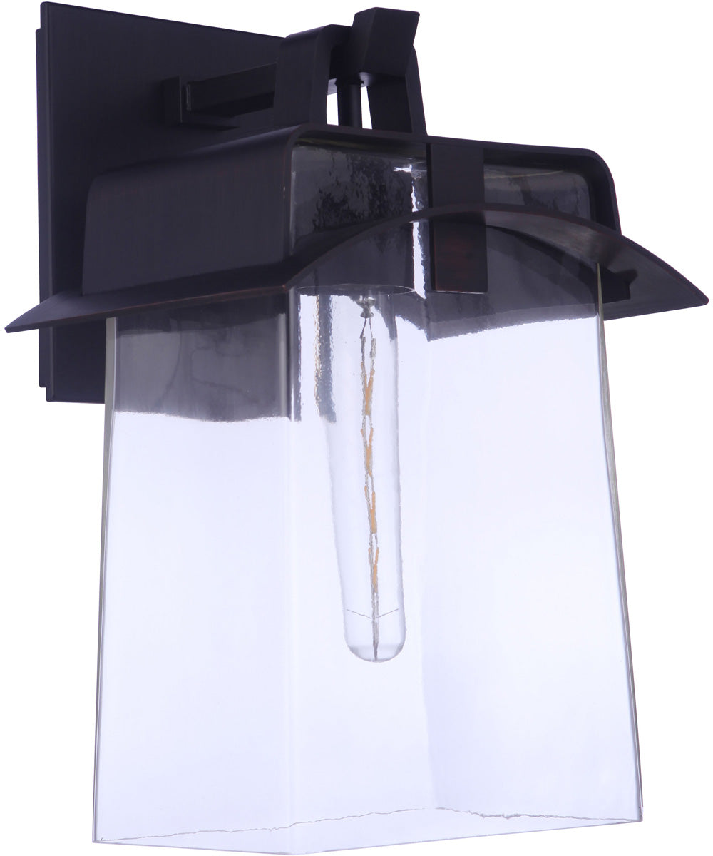 Smithy 1-Light Outdoor Lantern Aged Bronze Brushed