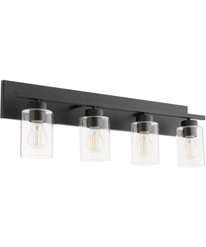 Carter 4-light Bath Vanity Light Matte Black
