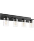 Carter 4-light Bath Vanity Light Matte Black