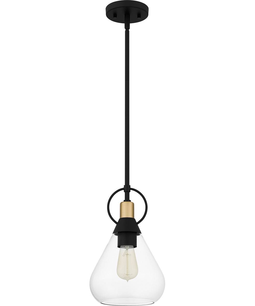 Quoizel Piccolo Pendant Small 1-light Mini Pendant Matte Black