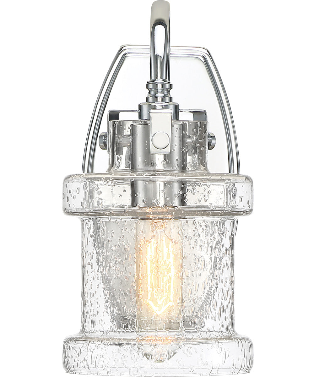 Danbury Small 1-light Wall Sconce Polished Chrome