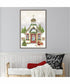 Framed Country Christmas Church by Art Nd Canvas Wall Art Print (23  W x 33  H), Sylvie Greywash Frame