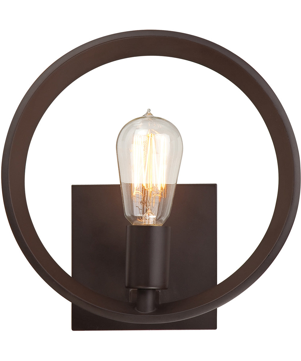Theater Row Small 1-light Wall Sconce Western Bronze