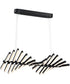 Marcon 1-Light Led Pendant Black/White
