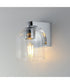 Scoop 1-Light Bath Vanity Polished Chrome