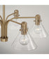 Greer 6-Light Chandelier Aged Brass
