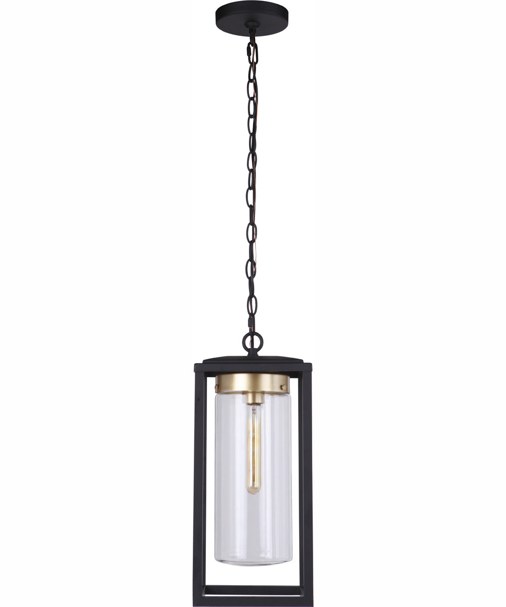 Neo 1-Light Pendant Midnight Satin Brass