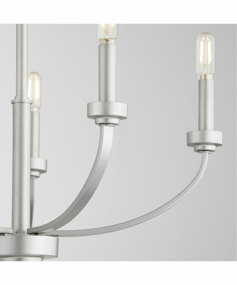 Reyes 5-light Chandelier Classic Nickel