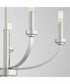 Reyes 5-light Chandelier Classic Nickel