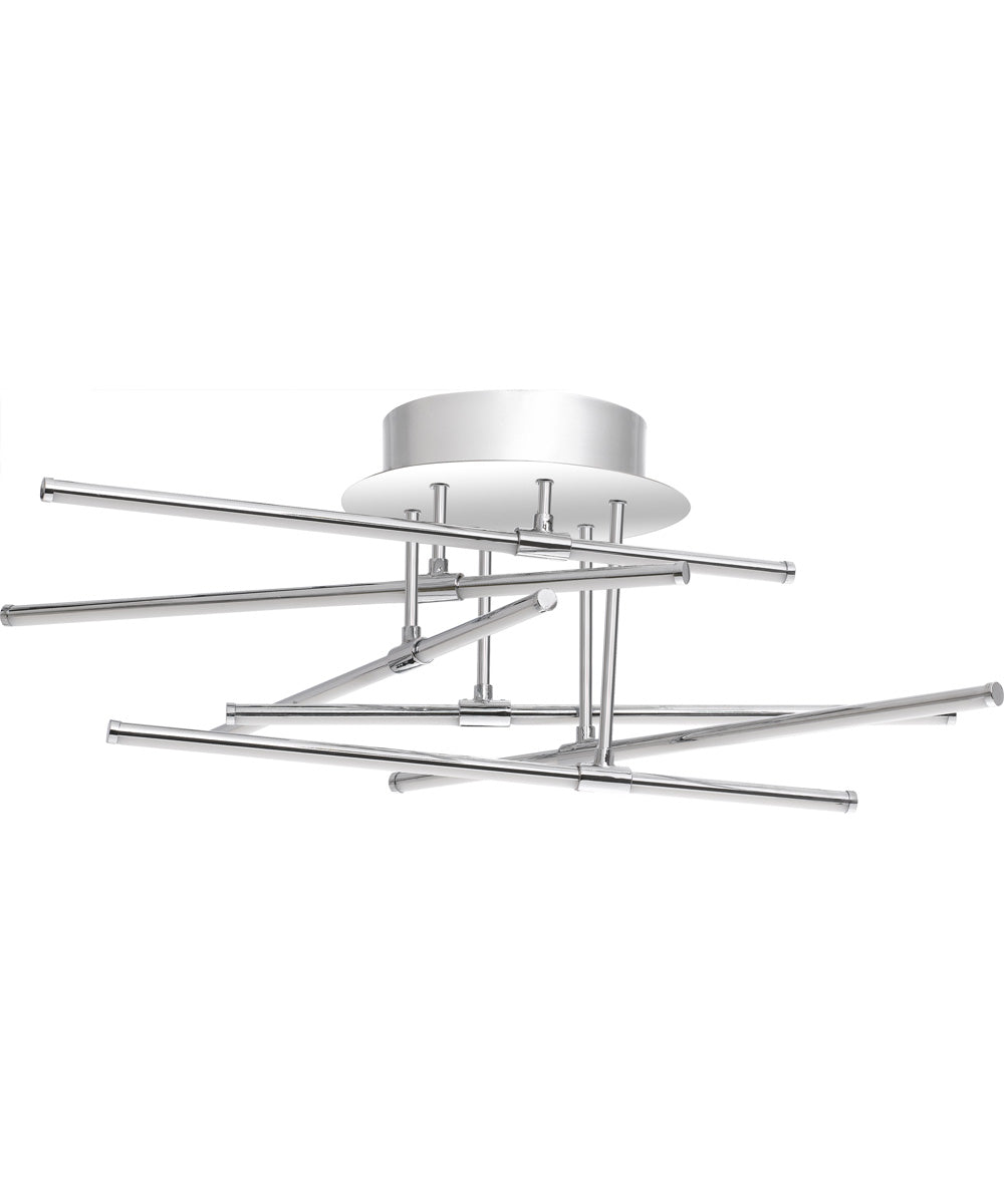 Lightshow  Semi Flush Mount Polished Chrome