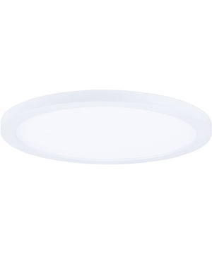 Wafer 7 inch RD LED Surface Mount 3000K 0-10V Dim White