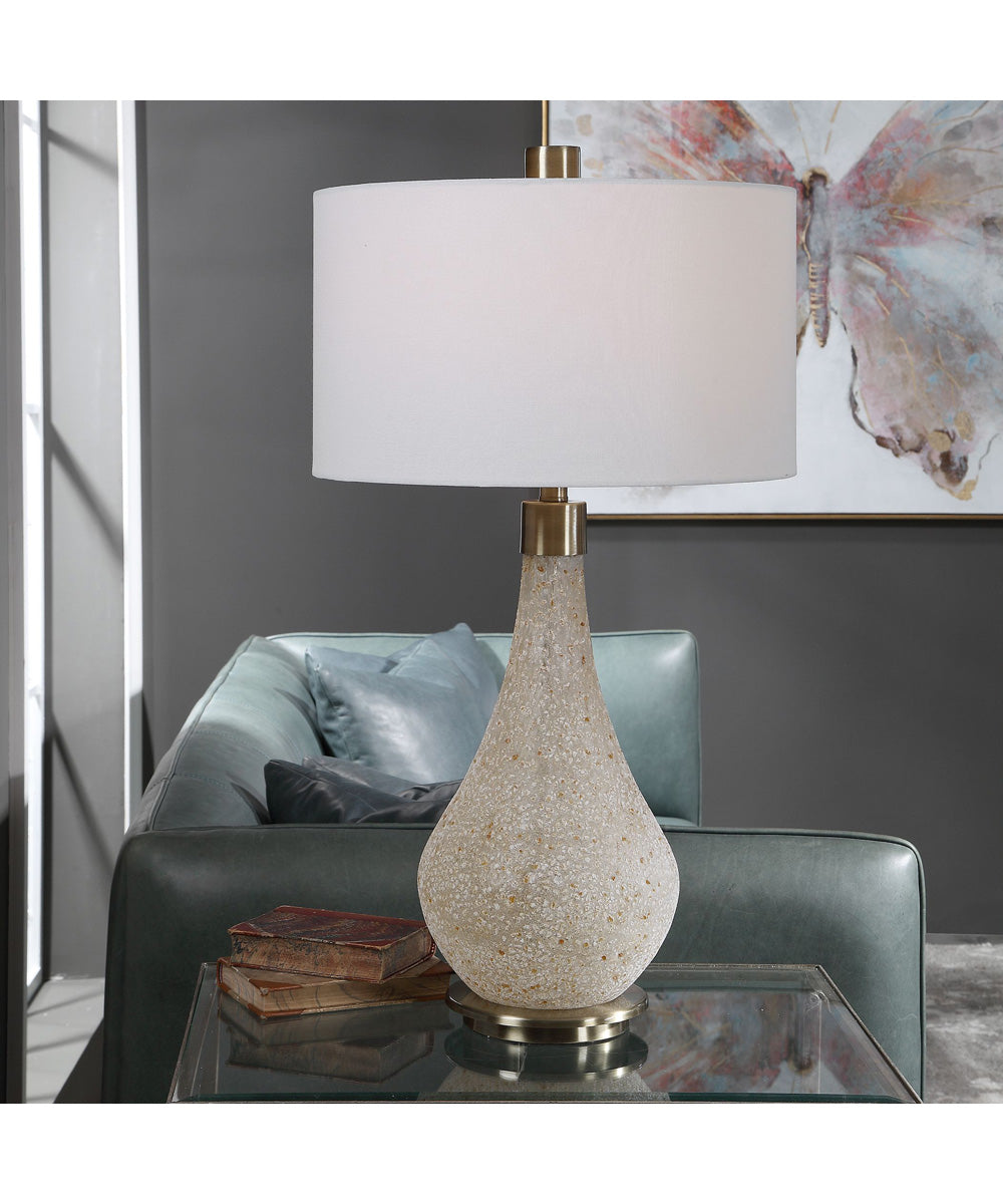 Chaya Textured Cream Table Lamp