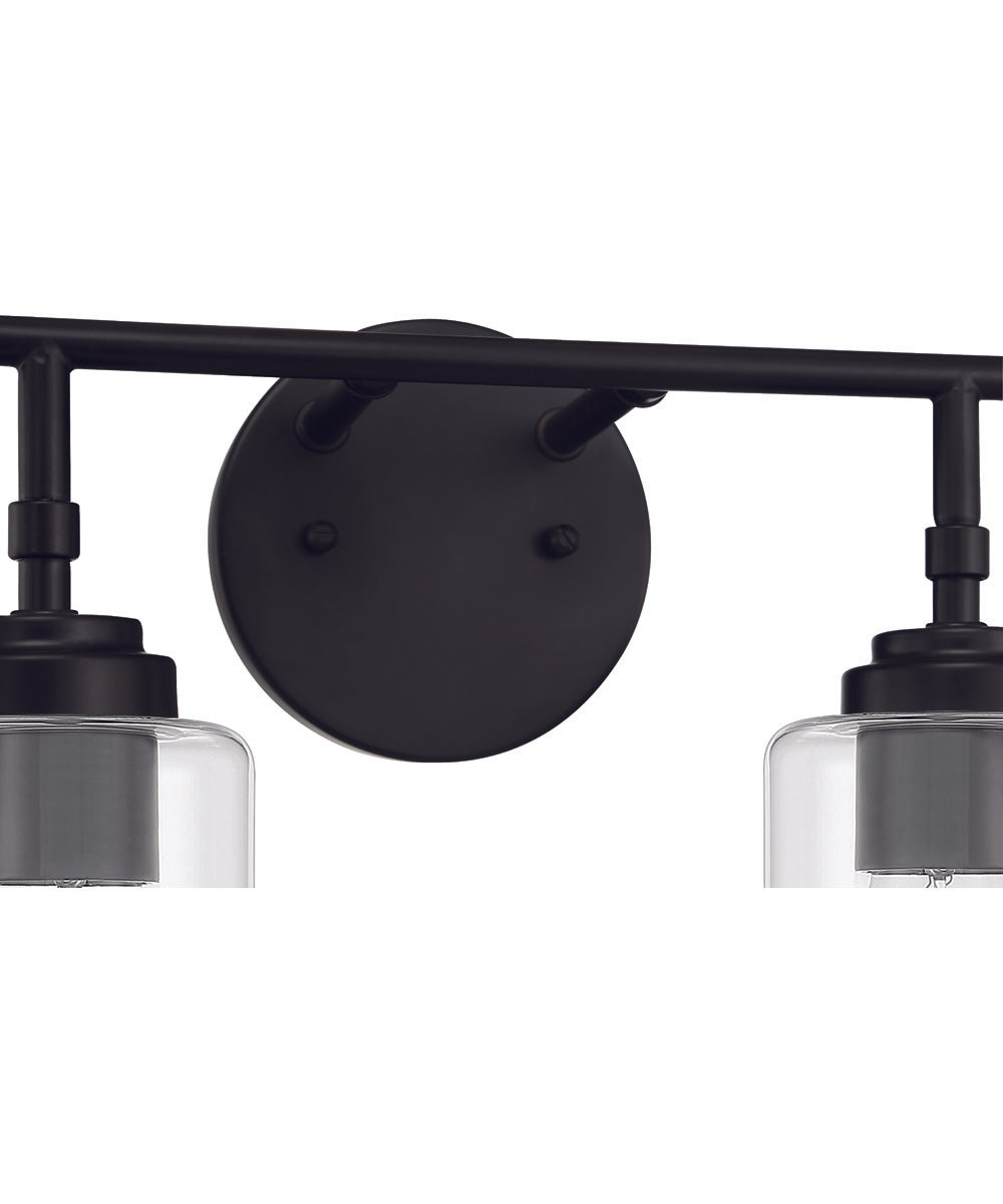 Stowe 4-Light Vanity Flat Black