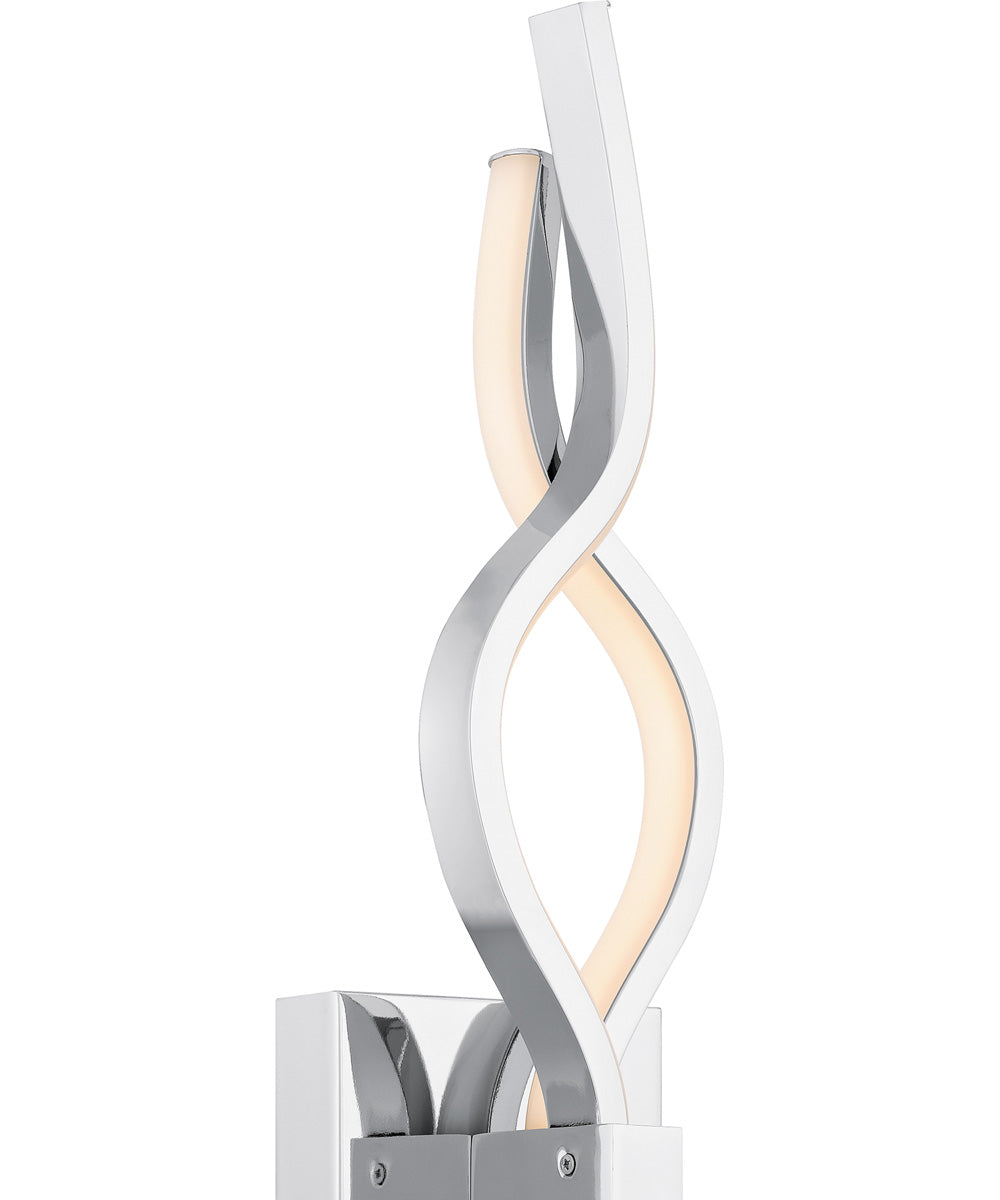 Isadora Small Wall Sconce Polished Chrome