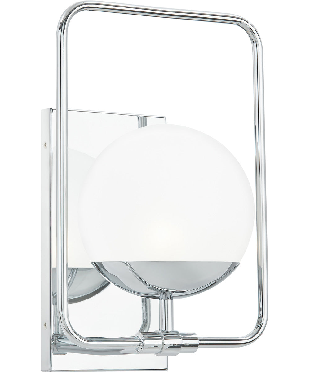 Padgett Small 1-light Wall Sconce Polished Chrome