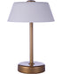 1-Light Table Lamp Satin Brass