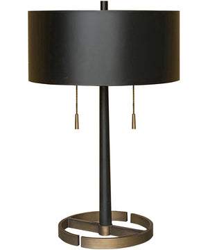 Amadell Metal Table Lamp (1/CN) Black/Gold
