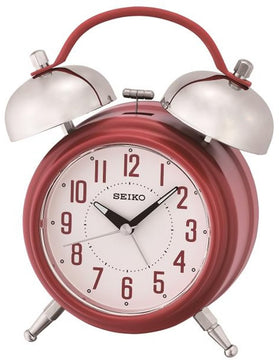 Bedside Alarm Clock with Dual Bells. Bell Alarm Clock with Snooze, Dial Light