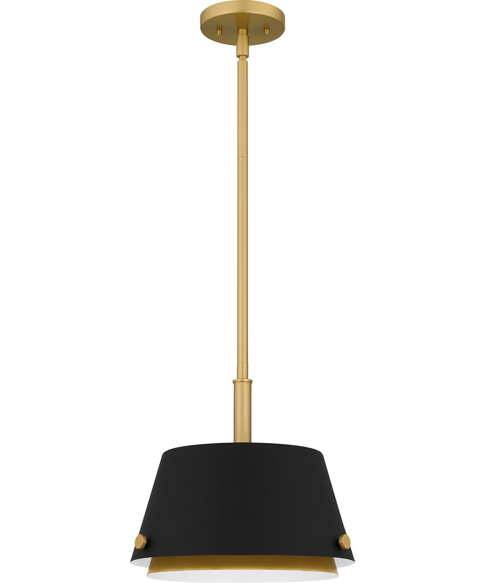 Quoizel Piccolo Pendant 1-light Mini Pendant Matte Black