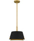 Quoizel Piccolo Pendant 1-light Mini Pendant Matte Black