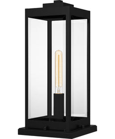 Westover 1-light Outdoor Post Light Earth Black