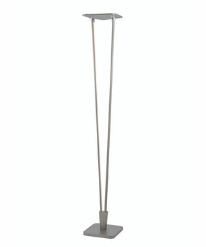 Russo 2-Light Led Torch Lamp Silver
